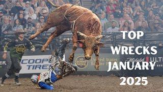 BULLS UNLEASH MAYHEM! The Biggest PBR Wrecks of January 2025