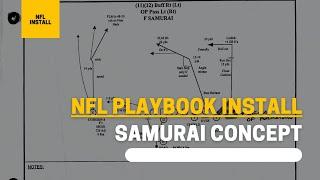 NFL Playbook Install | Episode 1 | Samurai Concept