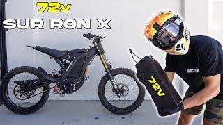 Sur Ron X 72V Power Upgrade!! *INSANE*