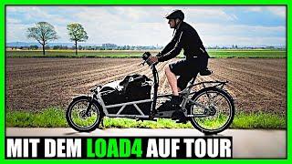 Erste große Cargo-Bike Tour mit dem Riese und Müller Load4 60