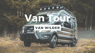 VAN TOUR | Ford Transit 148" Custom Van Conversion