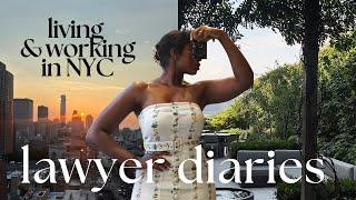 LAWYER DIARIES | NYC influencer events, law office update, balancing career and social media