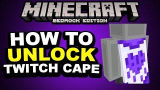 HOW TO GET THE MINECRAFT TWITCH CAPE! & Java Mob Parity added to Minecraft bedrock!