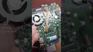 solusi laptop panas dengan ganti thermal paste #servislaptop #servicelaptop