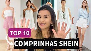 COMPRINHAS SHEIN, TOP 10 das melhores compras SHEIN