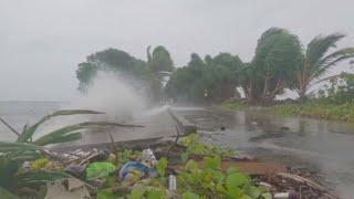 King Tide threatens Pacific Island nation of Tuvalu