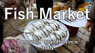 Fish Market, a Traditional market in Langarud, Gilan Province, IRAN