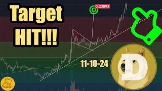 Dogecoin .236 Target HIT!! What's Next .424???