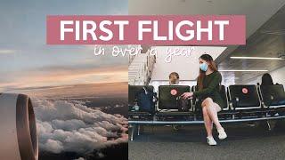 FIRST FLIGHT IN OVER A YEAR ️  Finally going home...