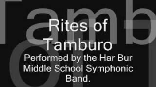 Rites of Tamburo by Robert W. Smith