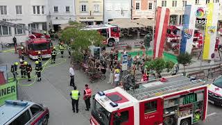 Beeindruckende Großübung der Blaulichtorganisationen