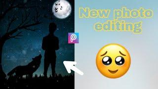 Picsart new latest dark Shadow photo editing tutorial | Karan mandal editz | picsart dark Editing