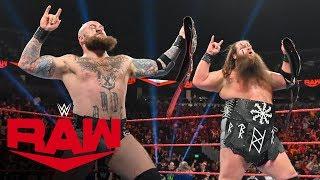 The Viking Raiders capture Raw Tag Team Titles: Raw, Oct. 14, 2019