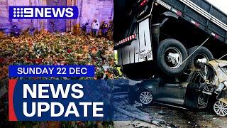 Victims mourned after Germany market attack; Dozens dead in Brazil bus crash | 9 News Australia