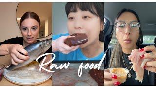 Mukbangers eating the strangest food