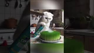 KITTEN Goes CRAZY for Noodles? #kitten #petlover #funny  #yt