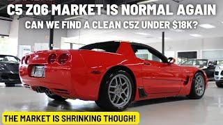 THE C5 Z06 MARKET HAS COOLED DOWN | CAN WE FIND A CLEAN EXAMPLE UNDER $18K? LETS FIND OUT!