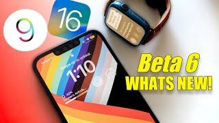 WatchOS 9 & iOS 16 - BETA 6 New Changes, Improvements, CarPlay and more!