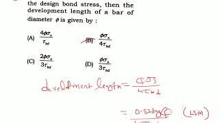 SSC JE CIVIL ENGINEERING 2013 PREVIOUS YEAR SOLVED QUESTION WITH Explanation part-6