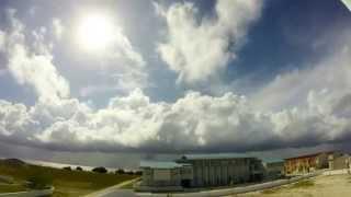 Rain-clouds rolling in (Timelapse)