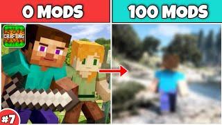 I Installed 100 Mods In Crafting And Building | Crafting And Building 1.18 Mods | 07 | Vizag OP