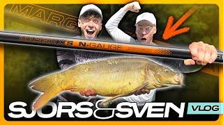 Grote Karpers sleuren op de Nieuwe Vaste Hengel & Win een Mainline Match pakket! | Sjors & Sven Vlog