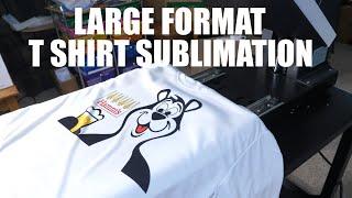 Large Format Sublimation On T Shirts