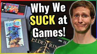 Why We Suck at Video Games - Retro Bird