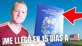 RENOVÉ mi PASAPORTE VENEZOLANO viviendo en ESTADOS UNIDOS 2024 I Paso a paso