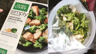 (REVIEW) healthy choice “simply steamers” grilled chicken & broccoli alfredo frozen meal