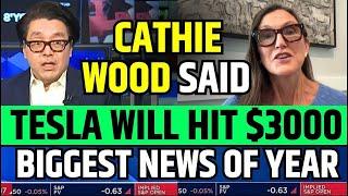 Cathie Wood Said TESLA $3000 TARGET | TSLA Stock News