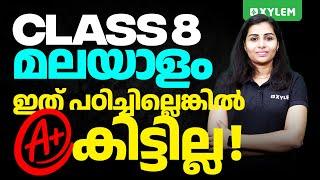 Class 8 Christmas Exam | Malayalam | ഇത് പഠിച്ചില്ലെങ്കിൽ A+ കിട്ടില്ല | Xylem Class 8