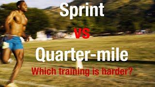 Sprint Training vs 400m Training. Which is harder? (Road to Tokyo Ep. 9)