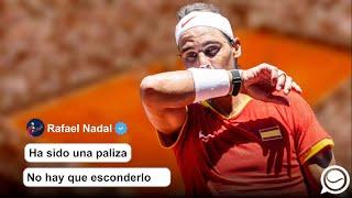 RAFA NADAL LO ADMITE: "HA SIDO UNA PALIZA"