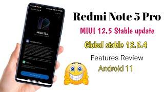 Redmi Note 5 Pro | Miui 12.5 stable update | global stable rom Features Review Android 11 | Miui