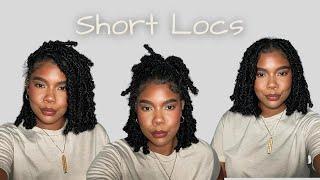 Distressed Short Faux Loc Bob Tutorial Ft Shake N Go Water Poppin' Twist