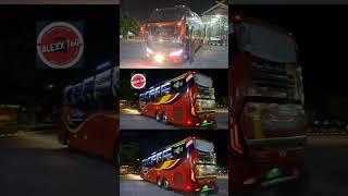 Semakin Elegant Dengan Lampu Barunya, Makmur Tronton Jetliner. #shorts #busmakmur #busmania #bus.