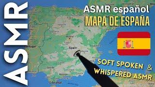 Mapa de España  en Google Maps [ASMR español]