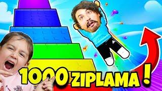 ROBLOX AMA HER SANİYE +1 DAHA YUKARI ZIPLA VE KULEYE ÇIK!  Roblox Jump Power