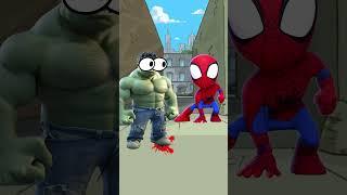 Hulk stop a spider #funny #cartoon #animation #shorts #spider #spiderman #hulk #25.1.1920