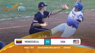 Highlights - Game 3 - Venezuela vs USA - 2023 U-18 Men's Softball World Cup