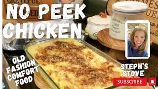 No Peek Chicken Casserole - Comfort Food Made Easy - Steph’s Stove