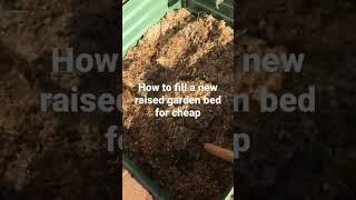 Compost in Situ to Fill a New Garden Bed for Free/Cheap