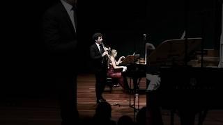 excerpt 2: recital with Nicolas Baldeyrou, Singapore Sept 2024 #clarinet #piano #nicolasbaldeyrou