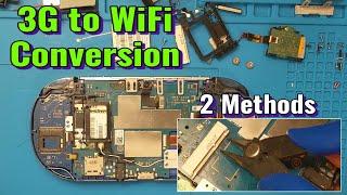 PS Vita 3G to WiFi Hard Conversion - WiFi mods for 3G - How To Remove mPCIe