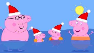 The Christmas Morning Swim ️ | Peppa Pig Tales Full Episodes