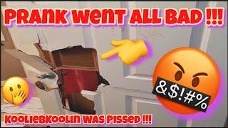 KoolieBKoolin lost it on this prank.... Never Again !!!!