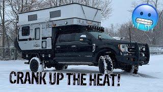 Custom Four Wheel Camper Aqua-Hot Water Heater & Furnace Upgrade!