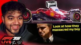 Laughing at F1 75 LIVE Car Launch Memes for 19 minutes