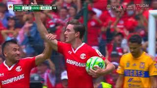 Gol de Marcel Ruiz | Toluca 2-0 Tigres | Liga BBVA MX - Clausura 2023 - Cuartos De Final Vuelta